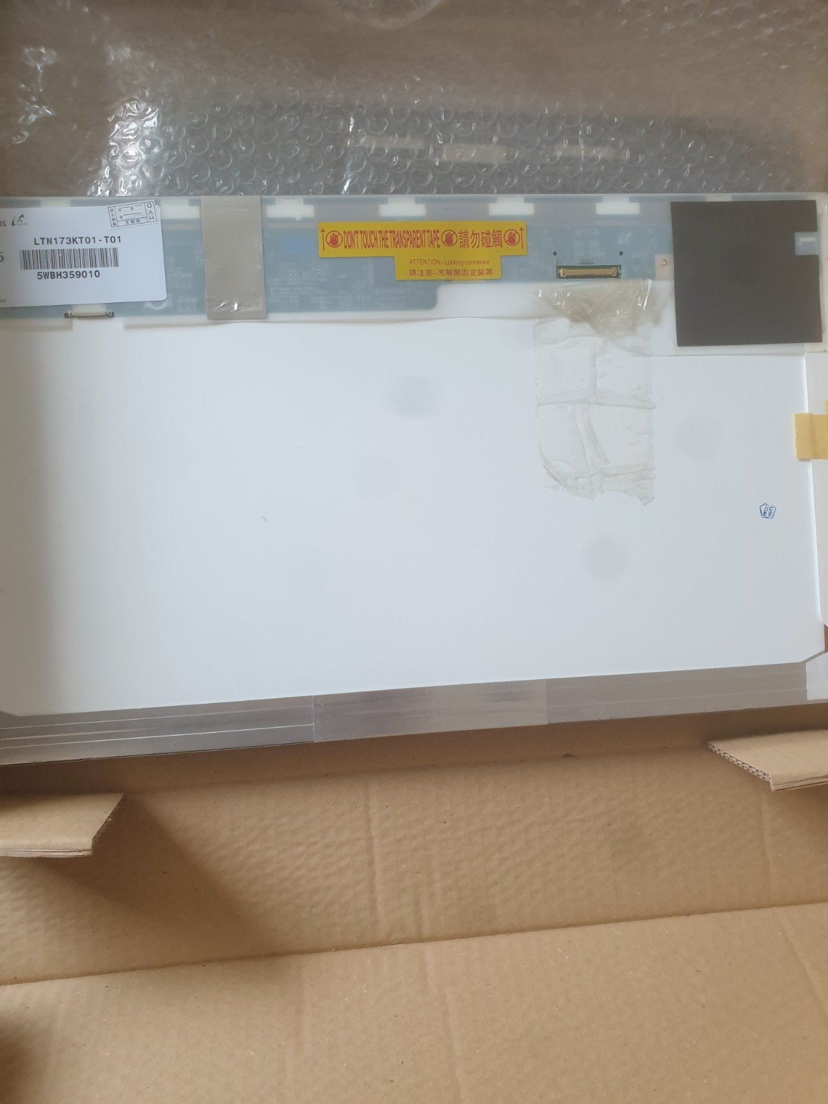 Laptop Scherm 17.3 LTN173KT01 Nieuw, Computers en Software, Ophalen of Verzenden, Nieuw, 17 inch of meer