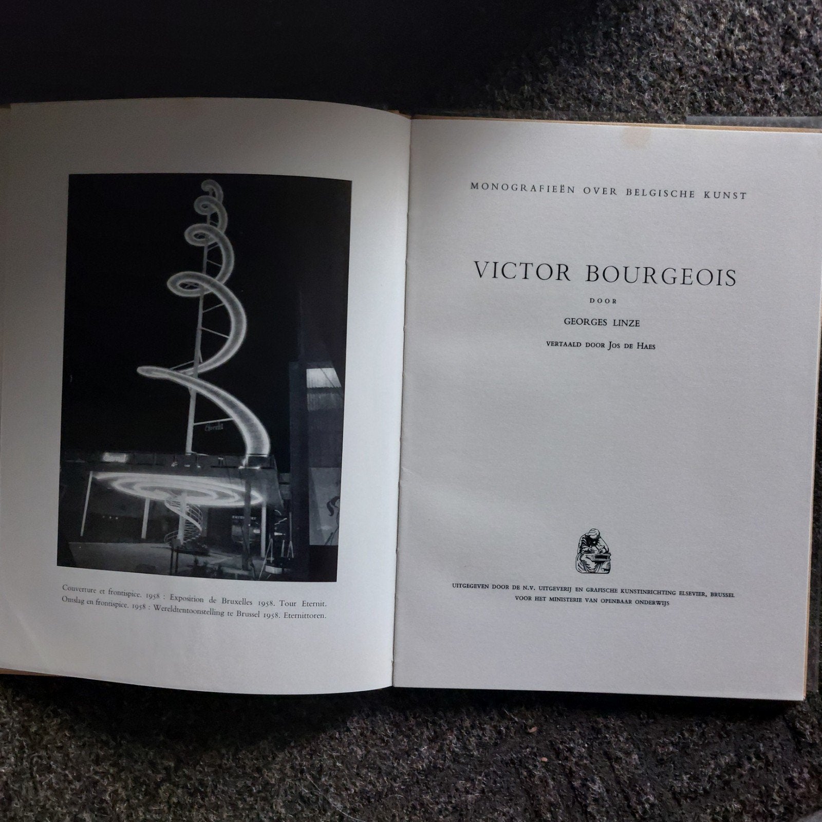 25 boekjes monografieen over belgische kunst, Ophalen