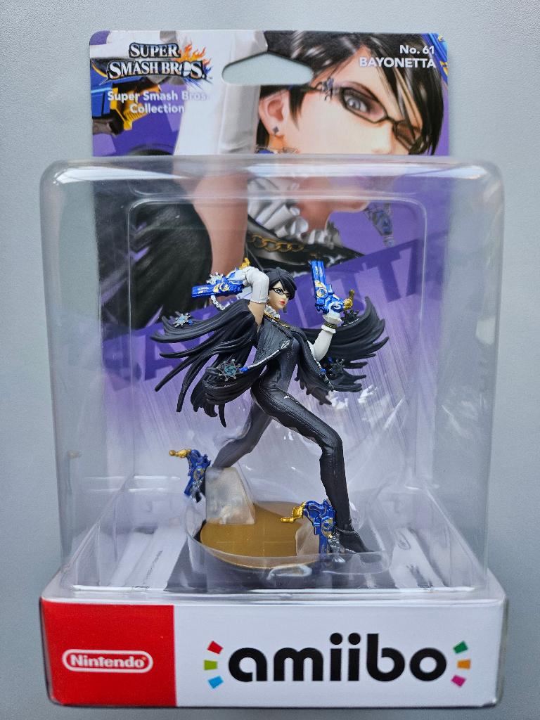 amiibo Bayonetta No. 61 - Smash Bros. / Nintendo / Sealed, Games en Spelcomputers, Games | Nintendo Wii U, Vechten, Nieuw, Ophalen of Verzenden