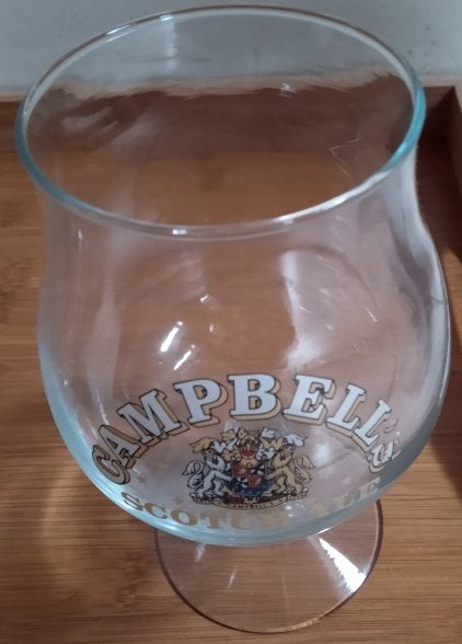 ""Campbell's Scotch Ale" glas (vlakbij Hubo UZ Gent), Ophalen