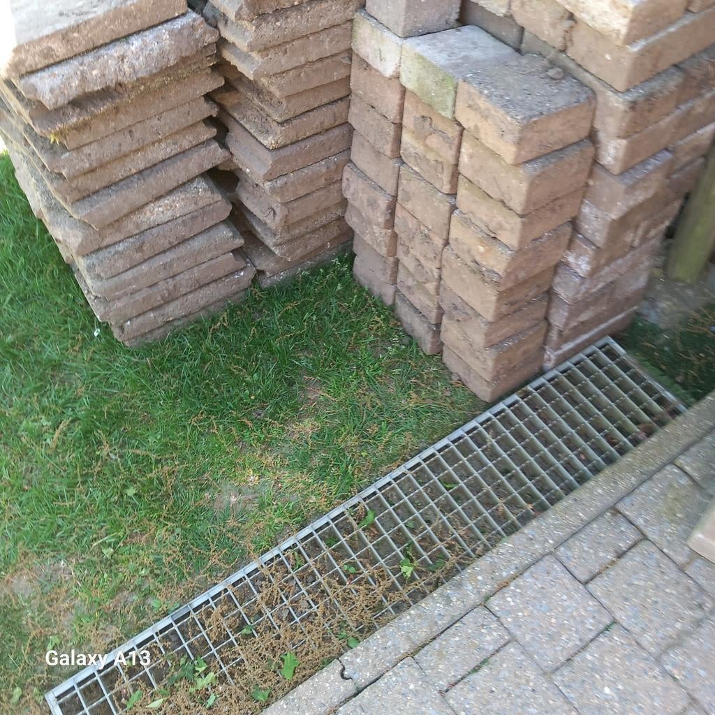 Klinkers en dals, Tuin en Terras, Ophalen, Beton, Minder dan 5 m², Klinkers