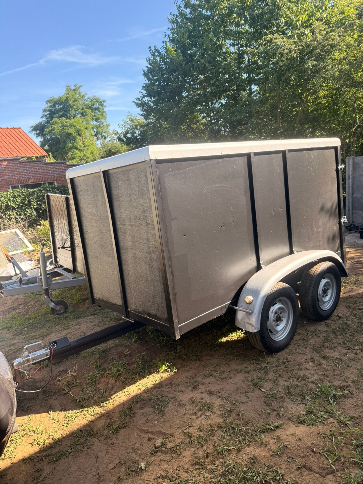 Gesloten aanhangwagen rijbewijs B!!!!, Enlèvement, Comme neuf