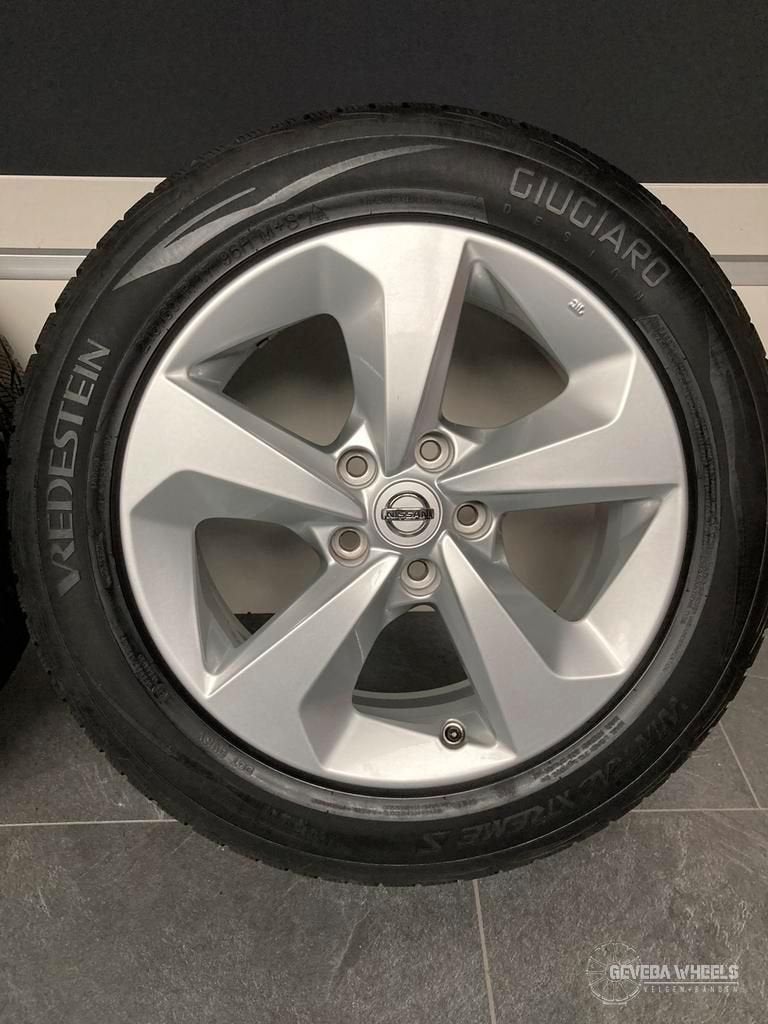 17'' originele Nissan Qashqai J10 J11 velgen + winterbanden, Pneus et Jantes, Véhicule de tourisme, -, 17 pouces