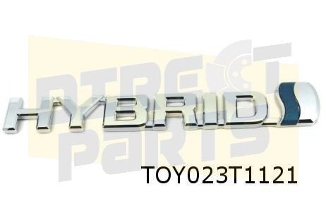 Toyota Yaris (9/14 - 9/20) (P13) embleem Links tekst "Hybrid, Autos : Pièces & Accessoires, Carrosserie & Tôlerie, Neuf, -, -