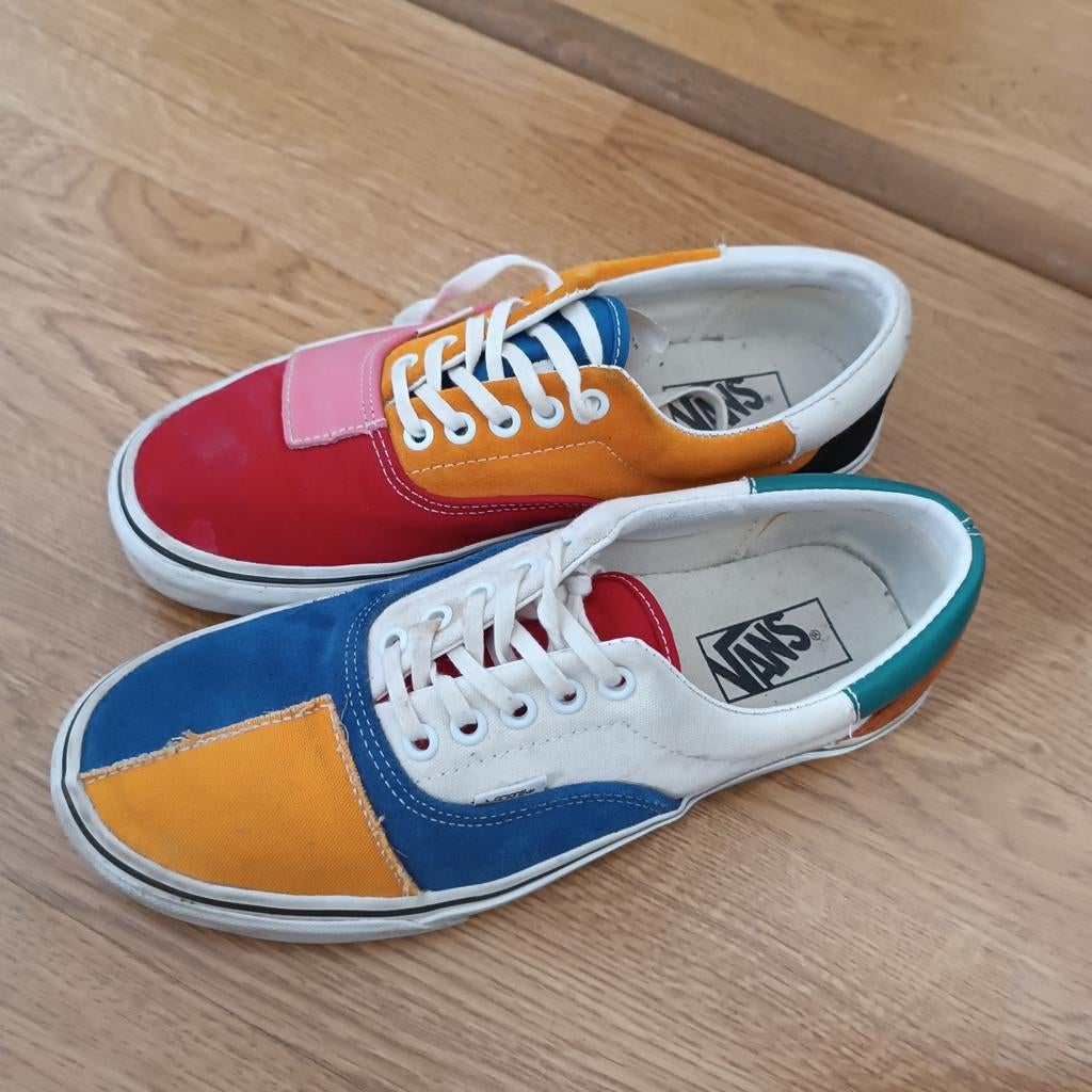 Multicolor Vans, Ophalen
