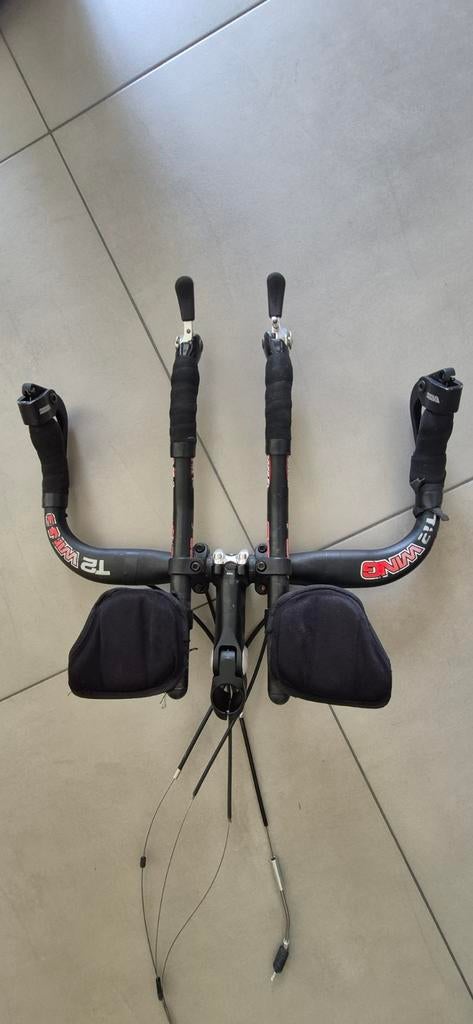 Triathlon fietsstuur T2 Wing, Ophalen