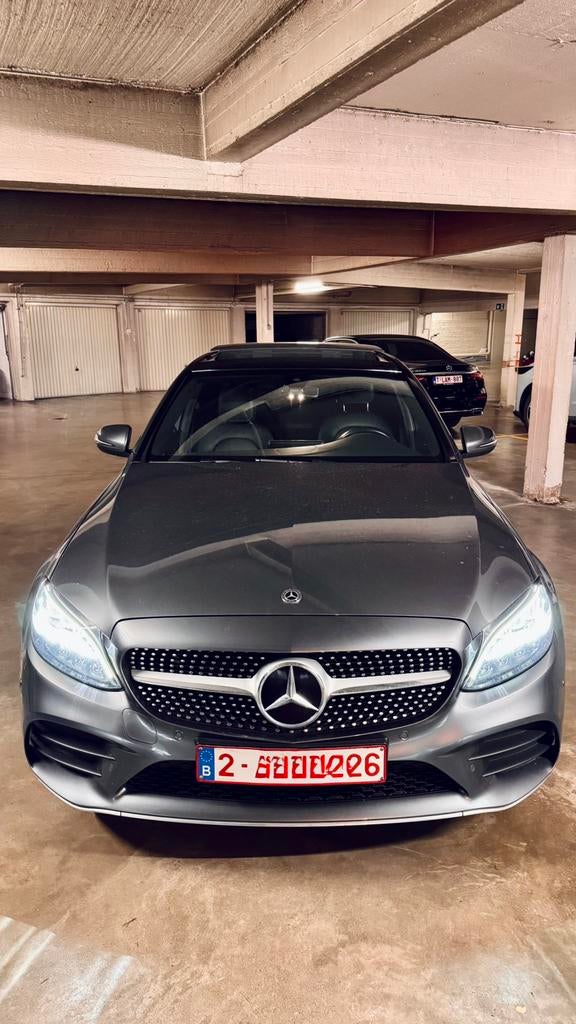 Mercedes -Benz C200d 2019 Diesel Pack AMG, Argent ou Gris, Achat, Noir, Automatique