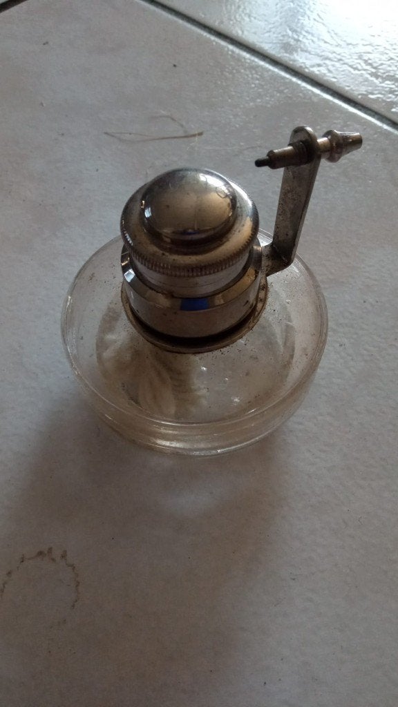 Vintage parfumfles uit 1900, Antiek en Kunst, Verzenden