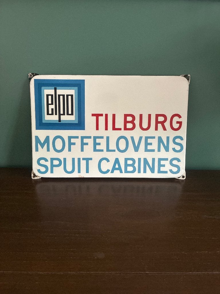 Emaille, Ophalen, Gebruikt, Reclamebord