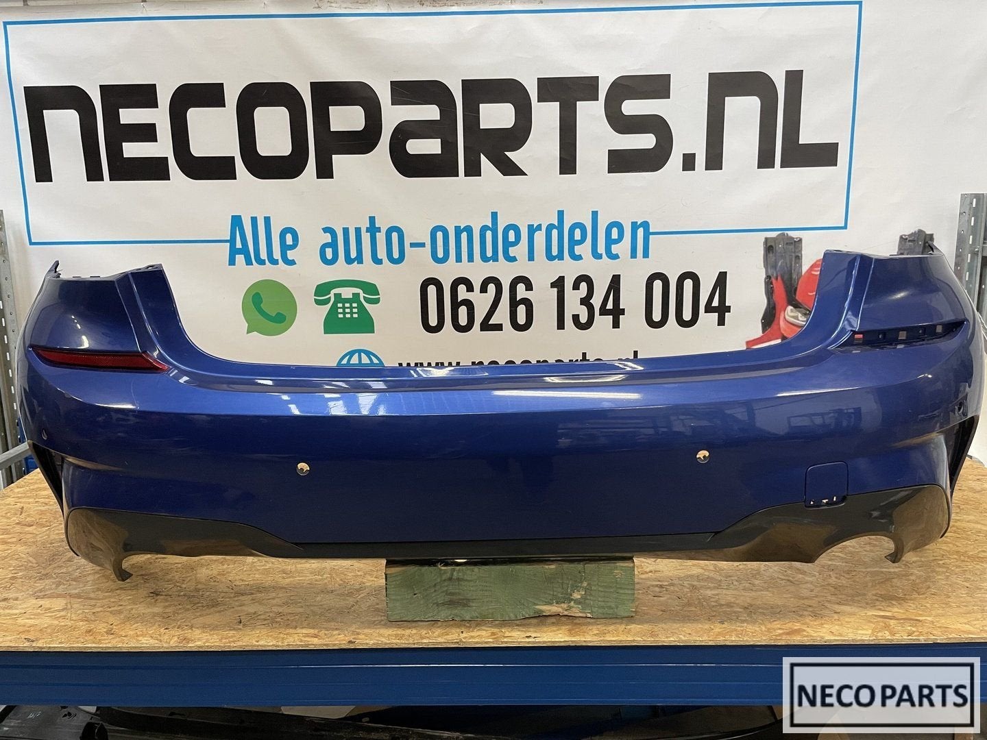 BUMPER BMW 3 SERIE G20 M ACHTERBUMPER ORIGINEEL 5112806938, Gebruikt, -, -, Ophalen of Verzenden