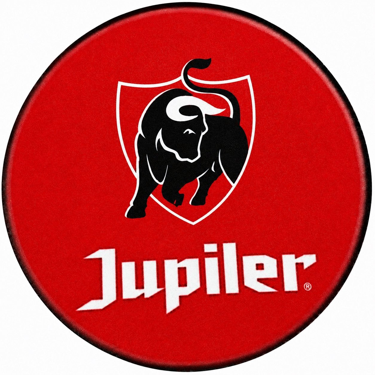 Panneau en métal Jupiler rond 2 - rétro vintage mancave, Enlèvement ou Envoi, Comme neuf, Panneau publicitaire
