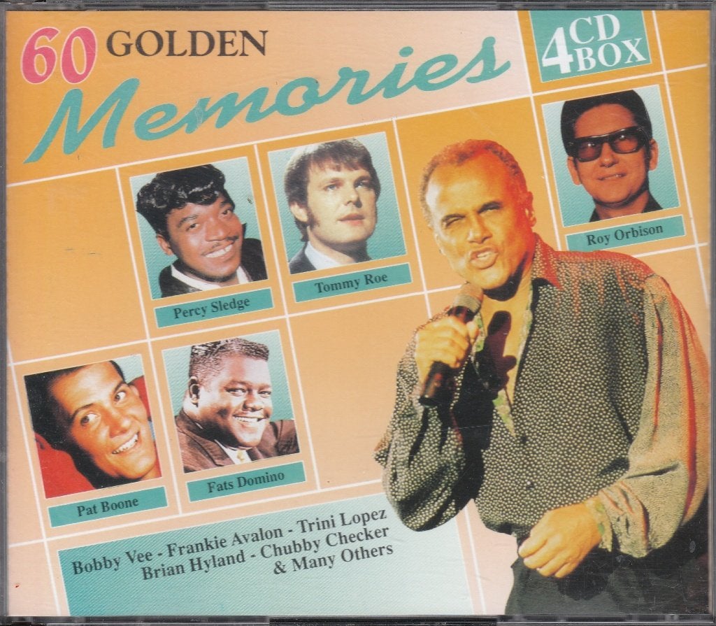 60 Golden Memories op 4 CD's, CD & DVD, CD | Compilations, Envoi, Pop