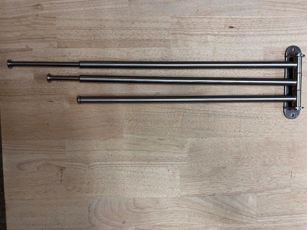 Porte-serviettes / Porte-essuis 3 barres IKEA BROGRUND, Enlèvement, Comme neuf, IKEA, Porte-serviettes