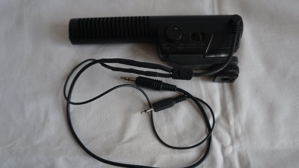 Microfoon, Ophalen, Gebruikt, Canon, Externe microfoon
