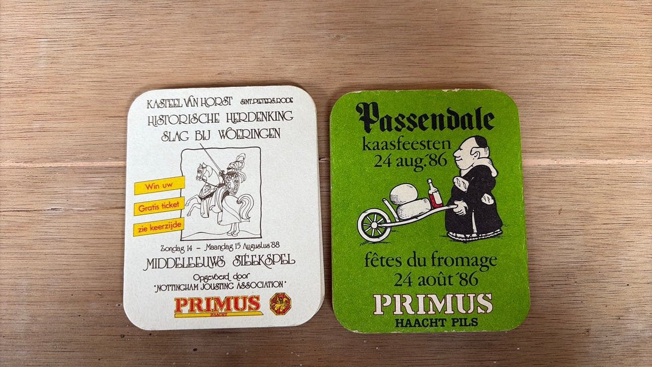 Primus Haacht st pieters rode - passendale 86-88, Ophalen of Verzenden, Zo goed als nieuw