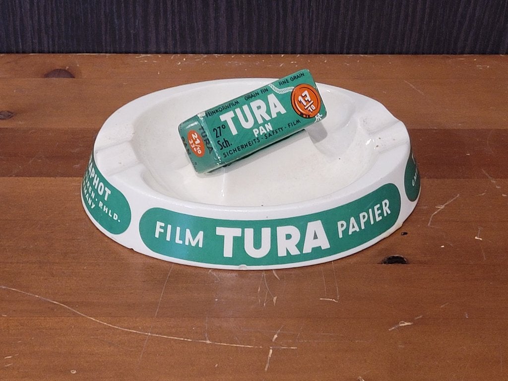 ASBAK voor filmreclame van TURA, Ophalen of Verzenden, Gebruikt, Overige typen