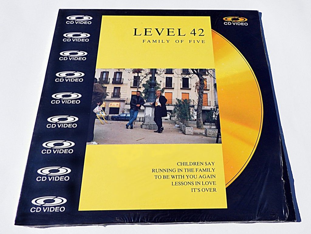 CD Video 8" Level 42 Family of Five rare neuf dans emballage, Enlèvement ou Envoi, Anglais, Tous les âges, Neuf, dans son emballage