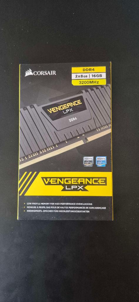 Corsair DDR4 Vengeance LPX 2x8GB 3200, DDR4, Enlèvement, Utilisé, Desktop