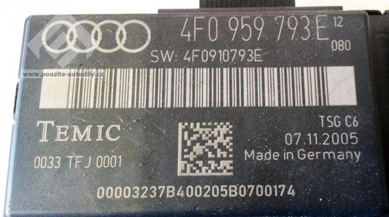 ORDINATEUR VEROUILLAGE CENTRALISE A6 (C6) (|4F0959793E|), Utilisé, Audi
