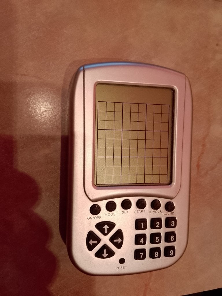 Gameconsole elektronische spel /draagbaar puzzeltype, Ophalen, Overige merken, Gebruikt