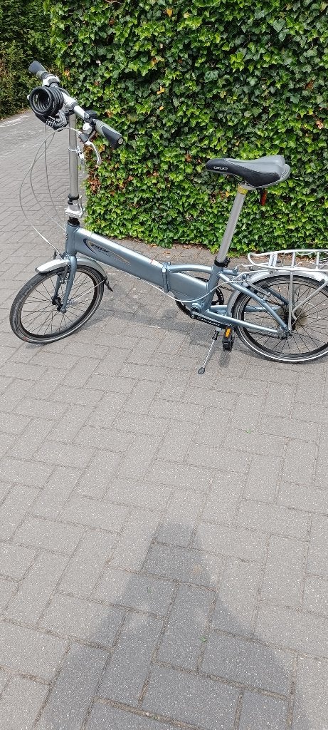 plooifiets, Fietsen en Brommers, Gebruikt, Velgrem, Versnellingen, Totaal opvouwbaar
