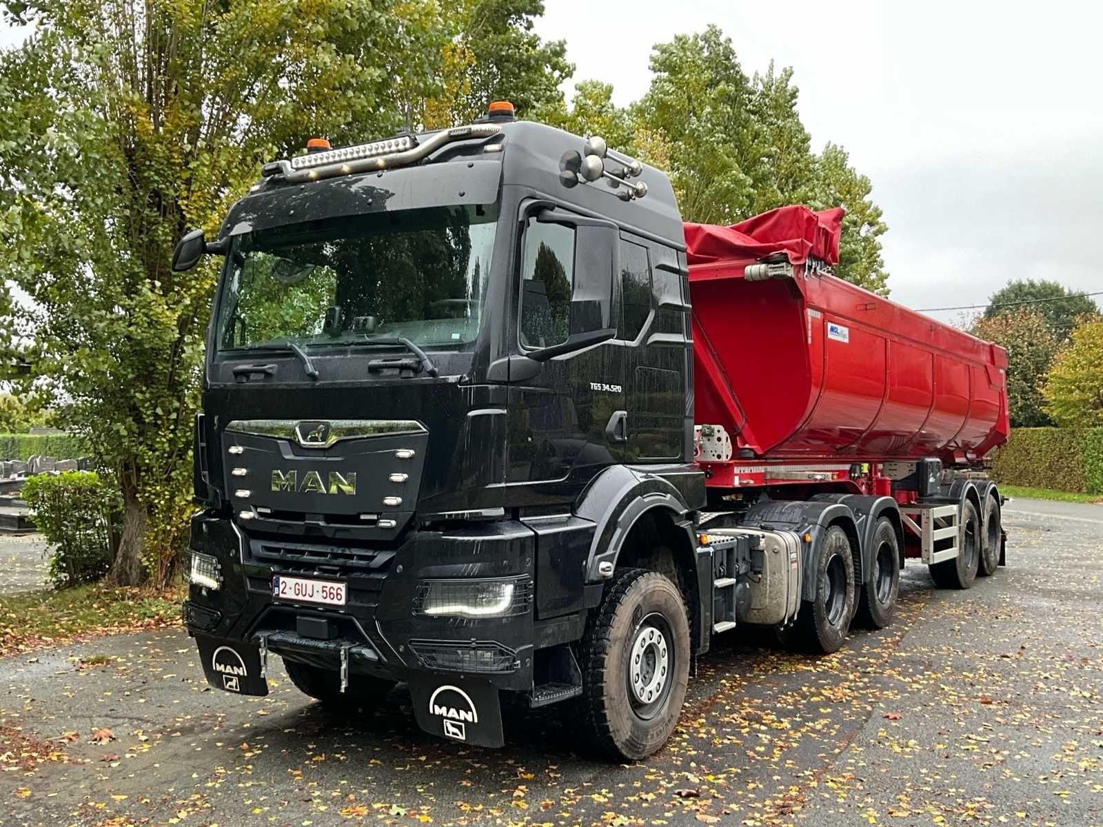 Camion Man TGS 34.520 2025 avec bascule, Autos, Achat, Euro 6, Entreprise, Autres carburants
