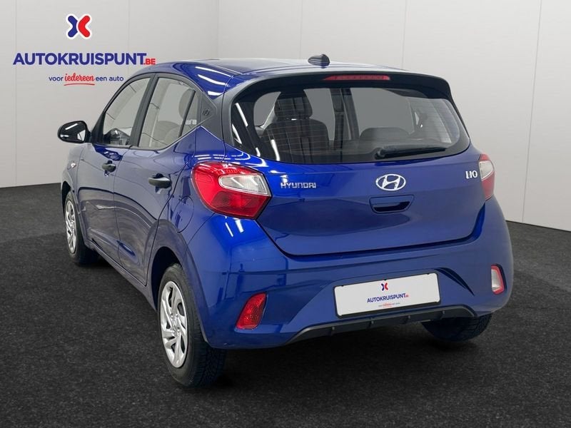 Hyundai i10 1.0 Air, Auto's, Voorwielaandrijving, Stof, Gebruikt, Zwart