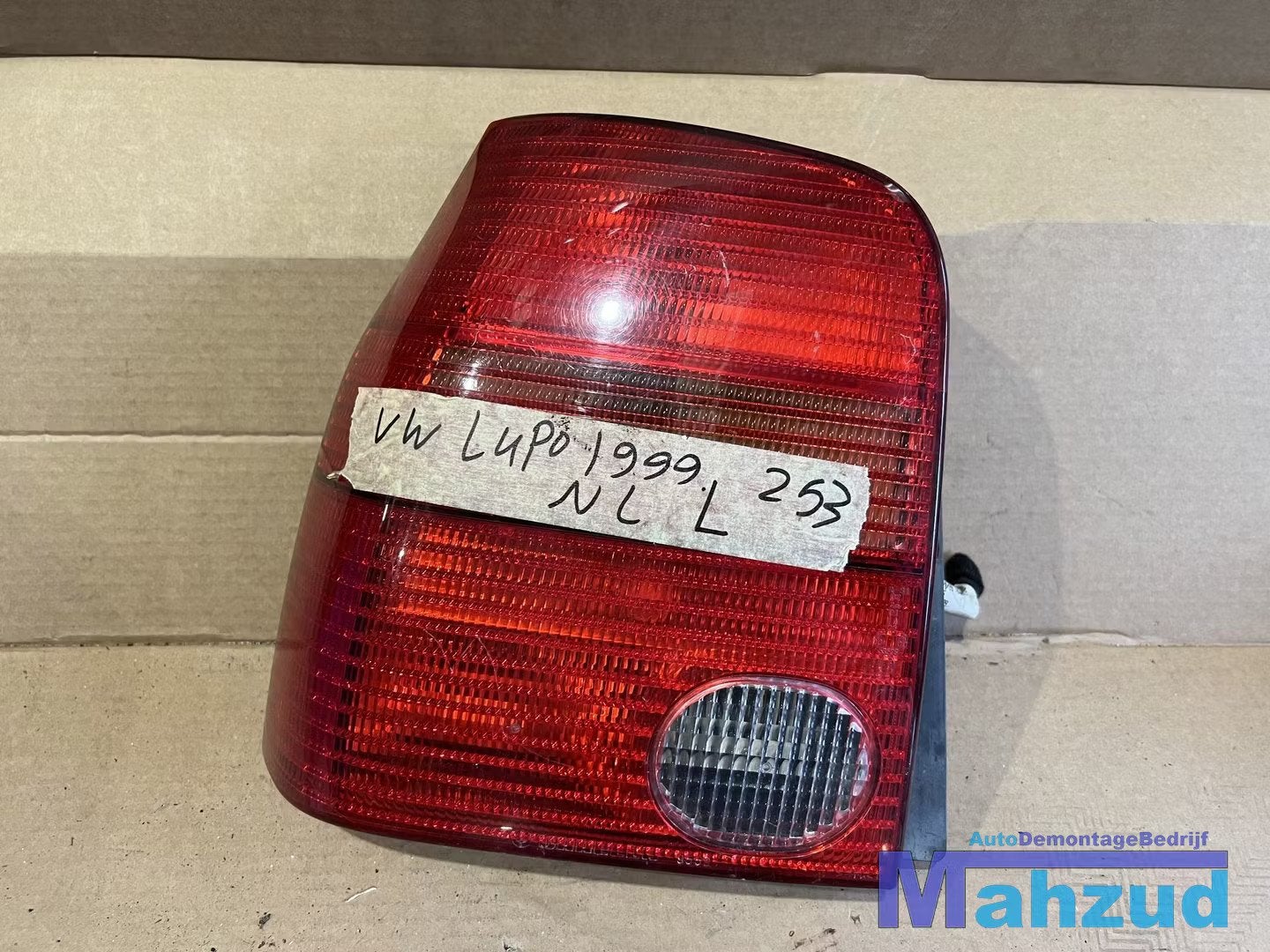 VW LUPO links ACHTERLICHT left backlight, Volkswagen, Volkswagen AG, Vw@volkswagen.de, Utilisé