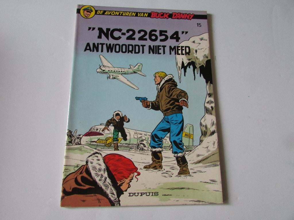 BUCK DANNY, NC - 22654 antwoordt niet meer, Eén stripboek, Ophalen of Verzenden, Zo goed als nieuw, Hubinon & Charlier