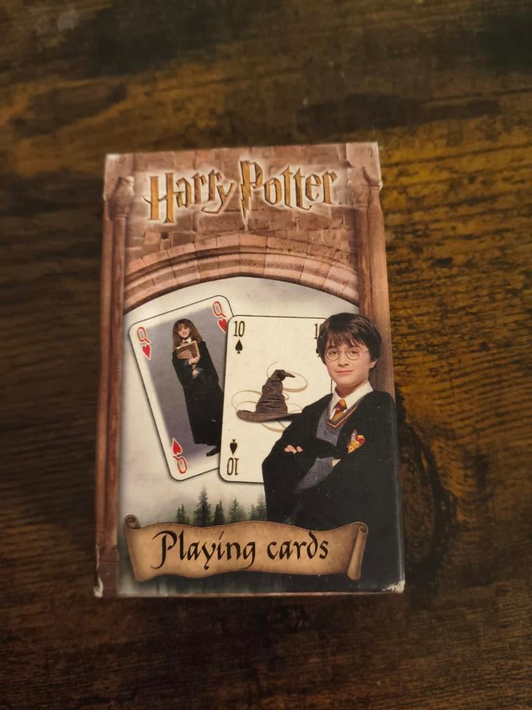Harry Potter speelkaarten, Verzamelen, Harry Potter, Ophalen of Verzenden, Gebruikt, Spel