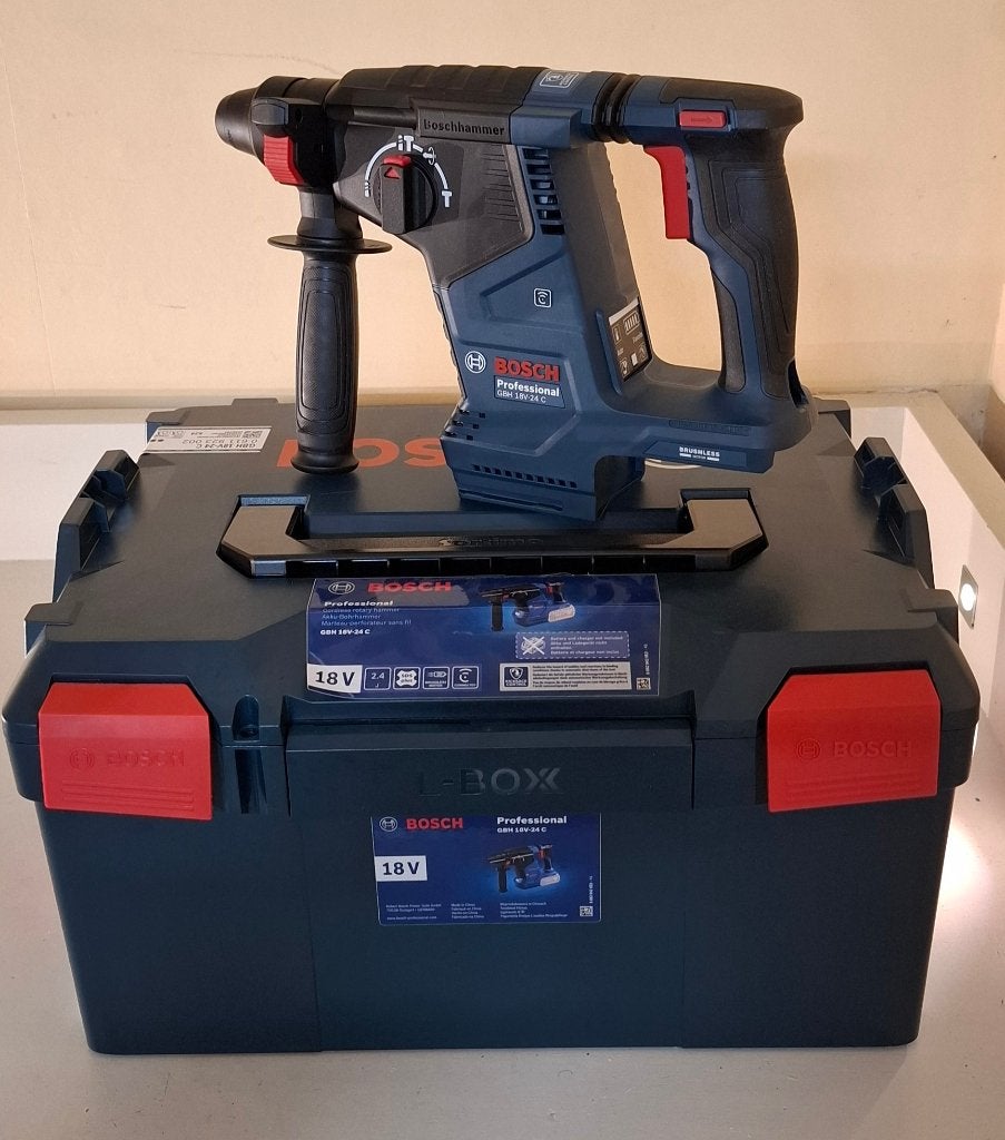 Foreuse - Perforateur Bosch GBH 18V 24C, Bricolage & Construction, Neuf, 600 watts ou plus, Enlèvement ou Envoi, Marteau perforateur et/ou Marteau piqueur