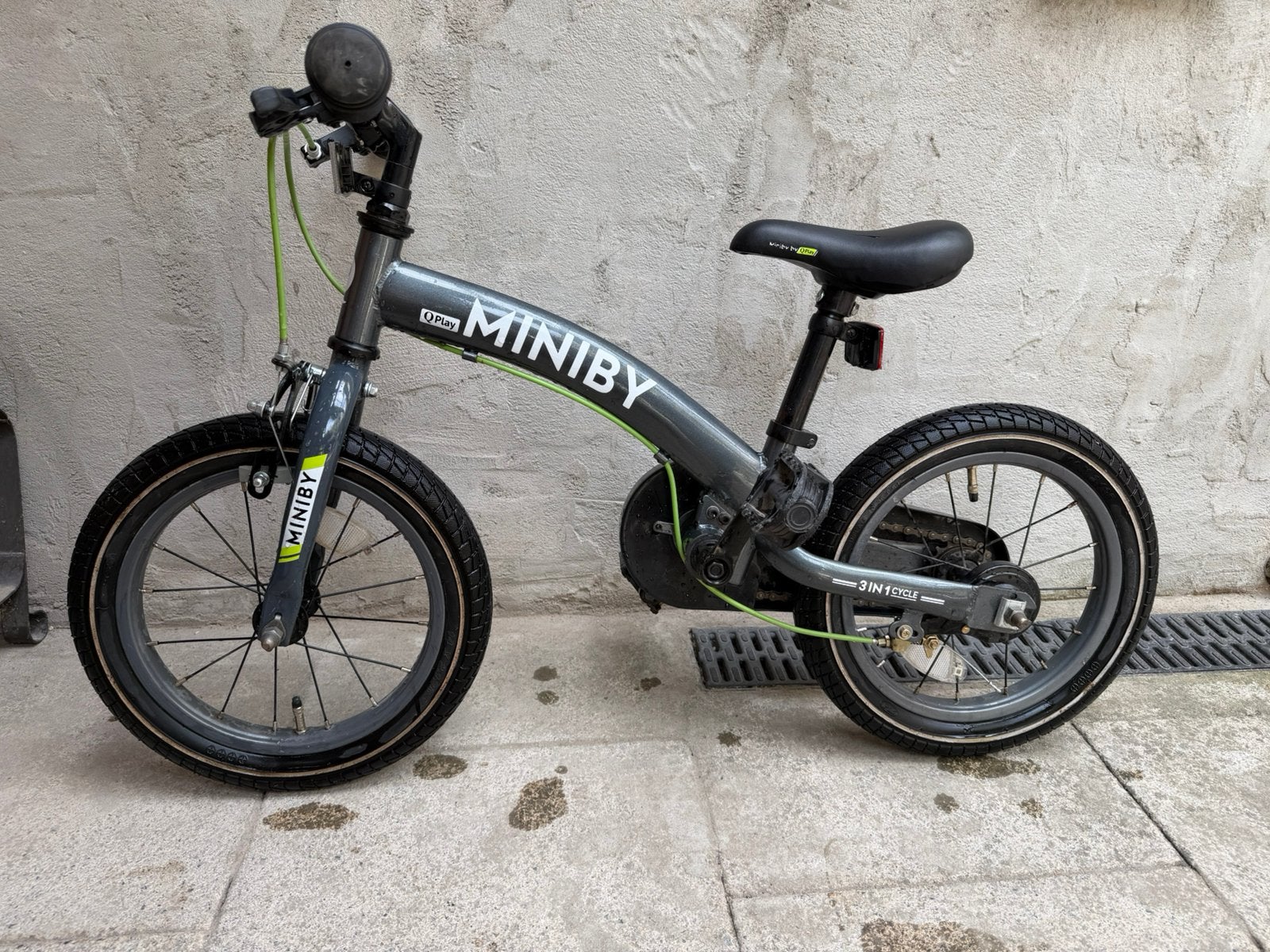 Vélo pour enfant Qplay - Miniby (petites roues dispo), Vélos & Vélomoteurs, Enlèvement, Utilisé, Moins de 16 pouces