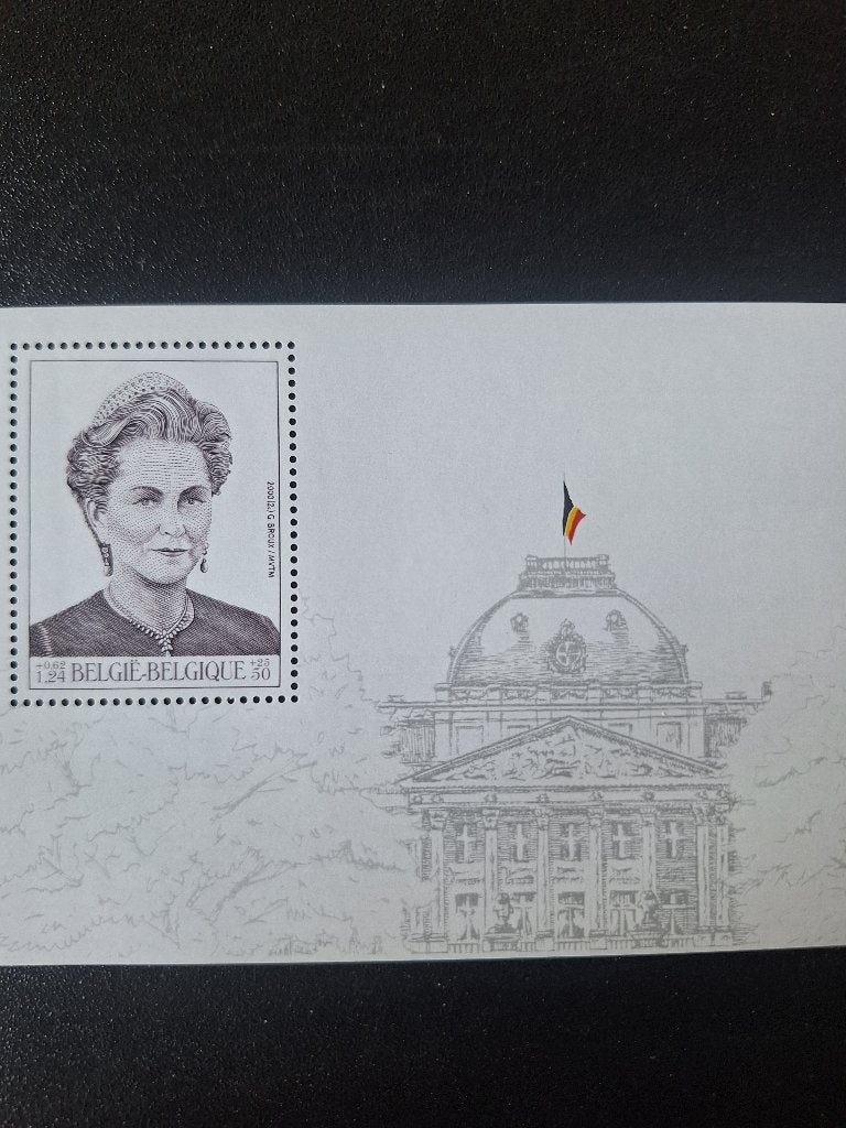 Blok 84 - jaar 2000 - 2881 - Konigin Paola, Ophalen, Koninklijk huis, Postfris, Postfris