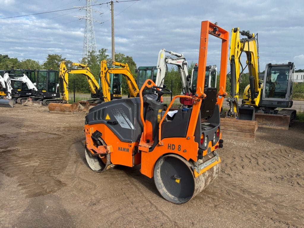 Hamm HD 8 V, Enlèvement