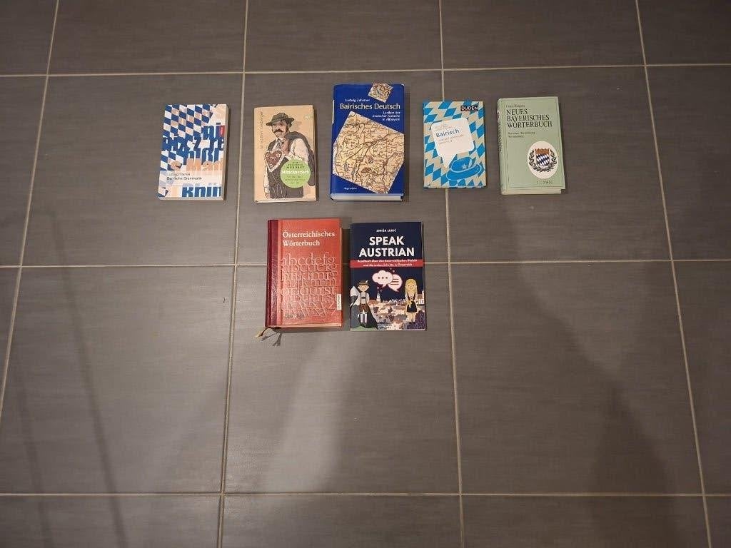 7 boeken over het Beiers en Oostenrijks Duits, Boeken, Ophalen of Verzenden