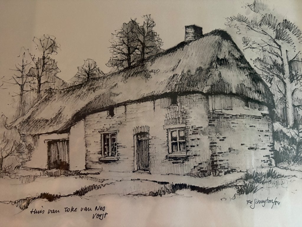 2 pentekeningen, Ophalen