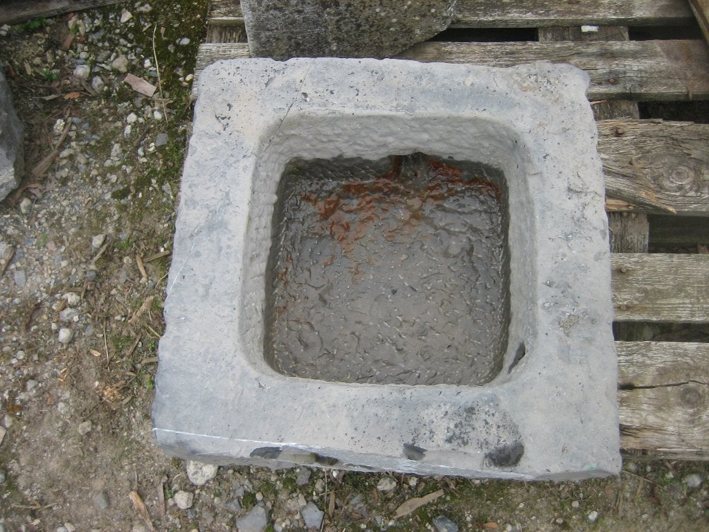 mooi oud gekapt arduinen bakje, Tuin en Terras, Ophalen, Gebruikt