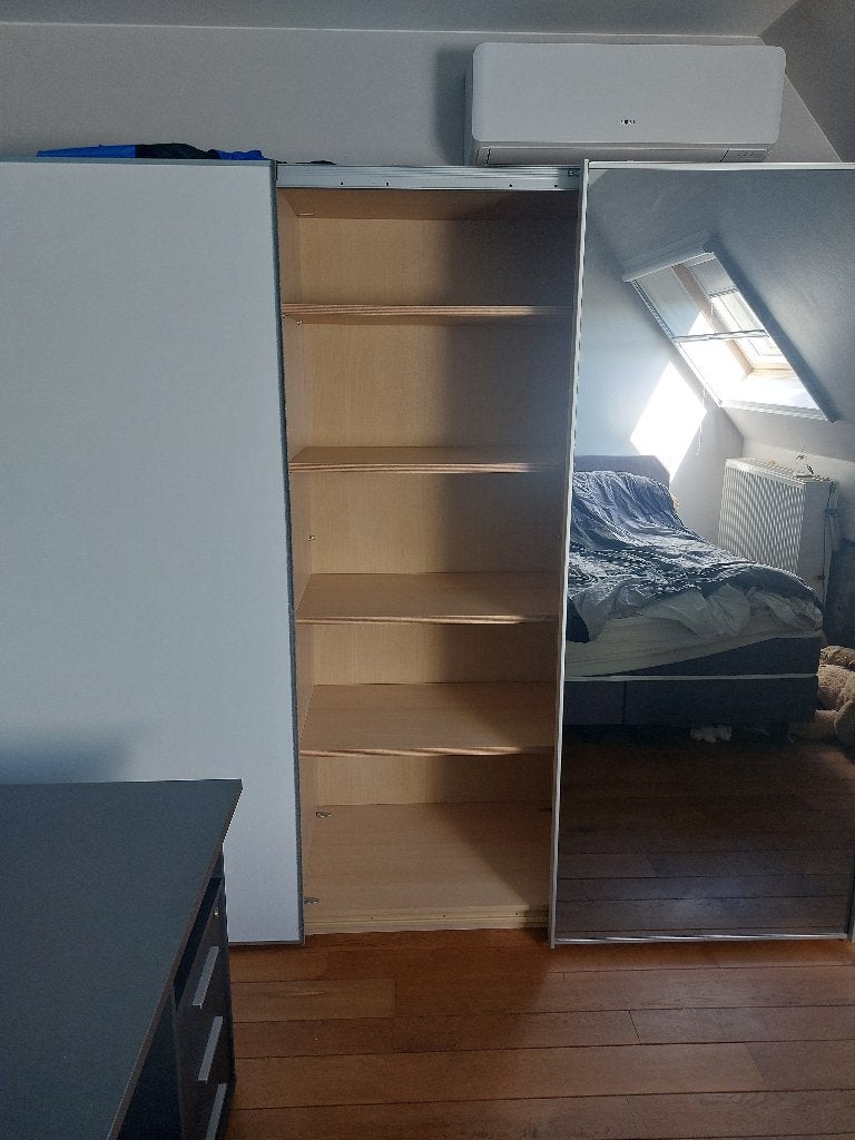 Kleerkast, Ophalen, Met deur(en), 200 cm of meer, Zo goed als nieuw