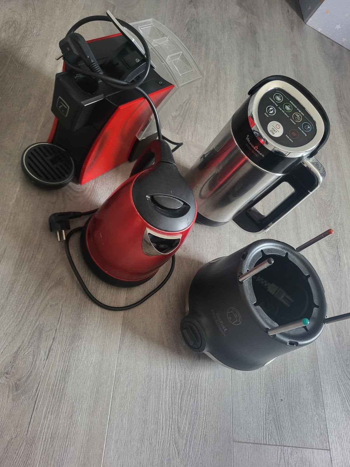 4 keukentoestellen (1 pakket), Ophalen