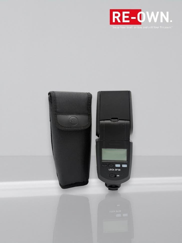 LEICA SF 58 FLITSER | TOPSTAAT | GARANTIE, Audio, Tv en Foto, Overige merken, Externe flitser, Leica, Ophalen of Verzenden