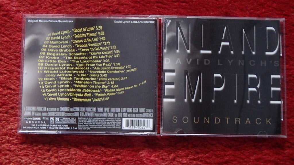 David Lynch Inland Empire soundtrack CD - zeldzaam!, Verzenden, Soundtrack, Zo goed als nieuw, Soundtrack