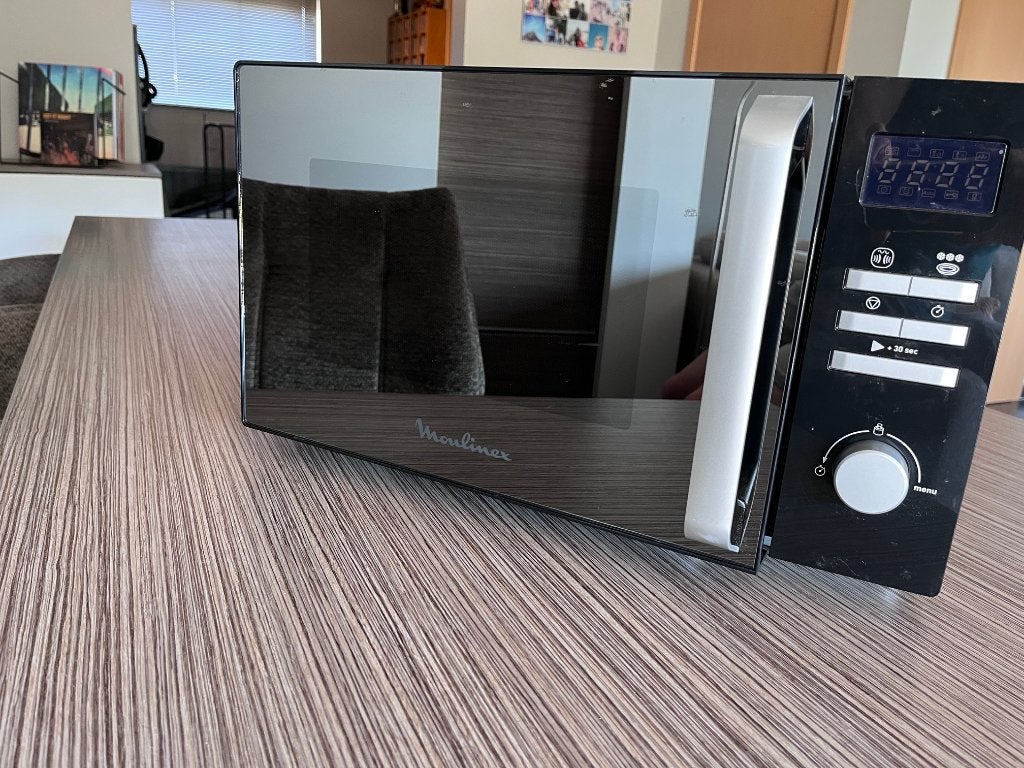 Moulinex magnetron te koop, Gril, Moins de 45 cm, Enlèvement, Utilisé