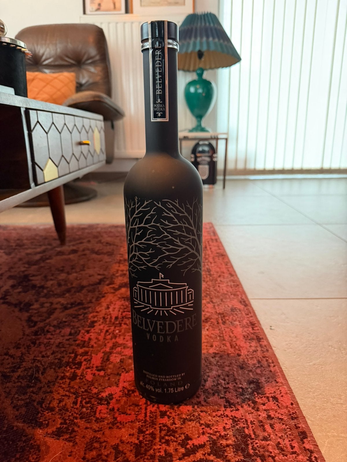 Belvedere midnight 1.75l, Ophalen of Verzenden, Zo goed als nieuw
