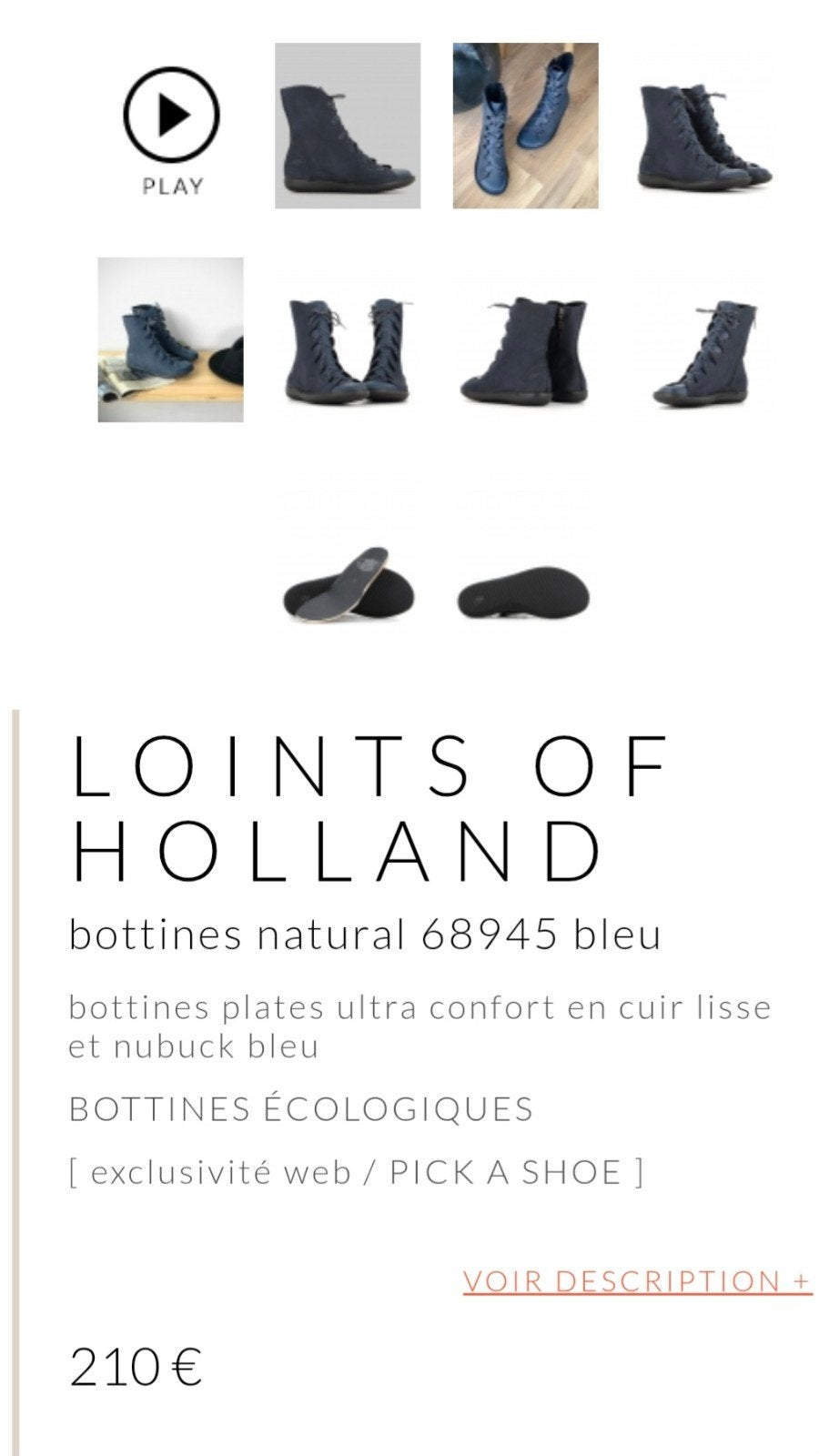 chaussure de Luxe, Enlèvement