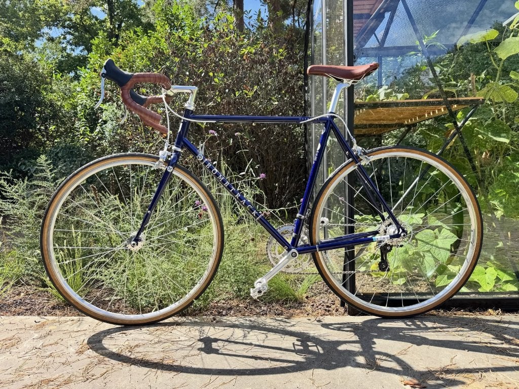 Stalen retro koersfiets Bombtrack Oxbridge 57cm quasi-nieuw, Staal, Zo goed als nieuw, 15 tot 20 versnellingen, 53 tot 57 cm
