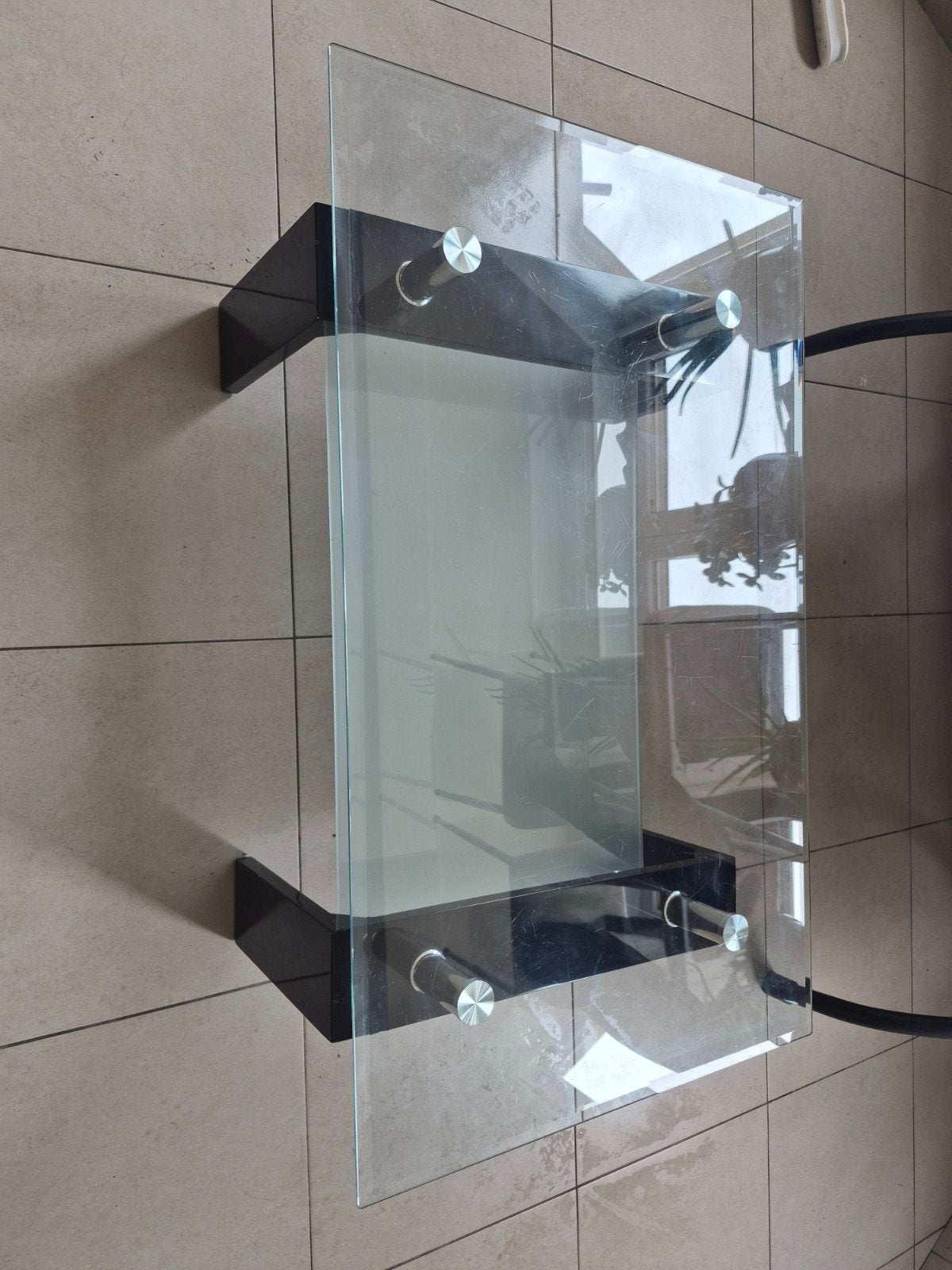 petite table en verre, Antiquités & Art, Enlèvement
