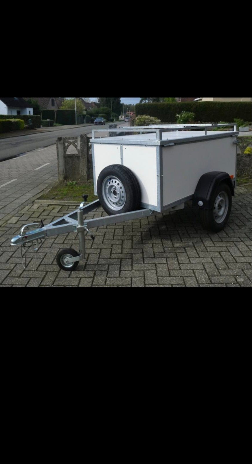 Bagage-aanhangwagen TE HUUR, Autos : Divers, Remorques, Enlèvement