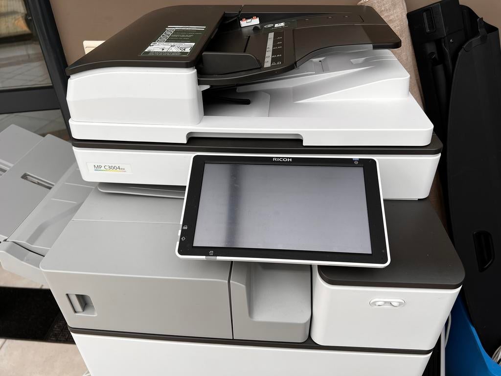 Ricoh kopieerapparaat, Ophalen, Kopieerapparaat