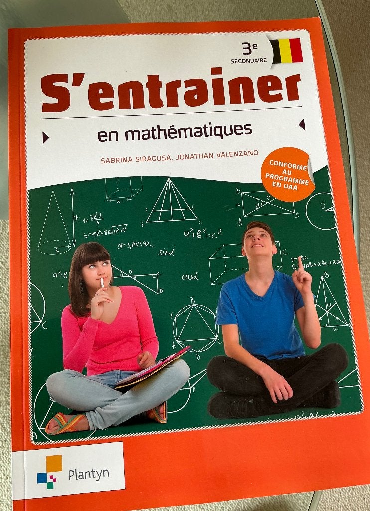 S’entraîner en mathématiques 3e secondaire - Plantyn - Neuf, Neuf, Plantyn, Enlèvement, Secondaire
