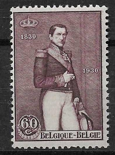 België OPC 302-Cu Koning Leopold I **, Koninklijk huis, Ophalen of Verzenden, Postfris, Postfris